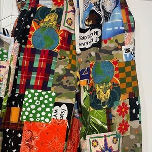 Billionaire Boys Club Multicolor Patchwork Kids Joggers